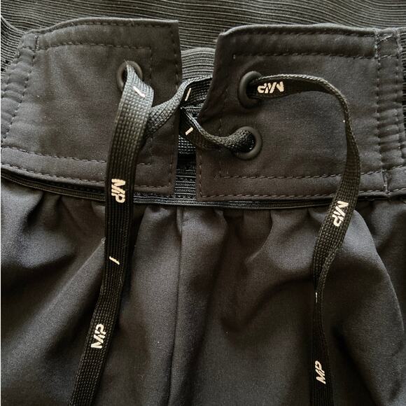 MP My Protein Men's Athletic Shorts Running Workout Gym Pockets Black Size Large - Picture 6 of 7